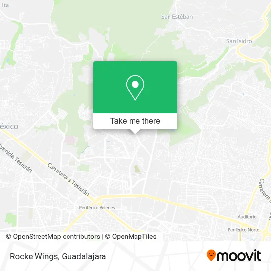 Rocke Wings map