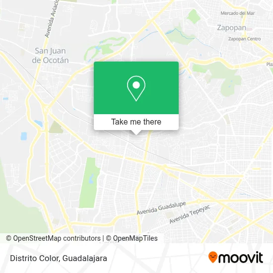 Distrito Color map