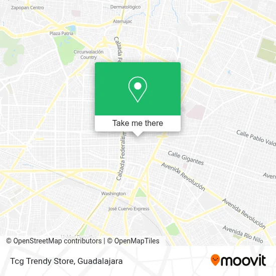 Tcg Trendy Store map