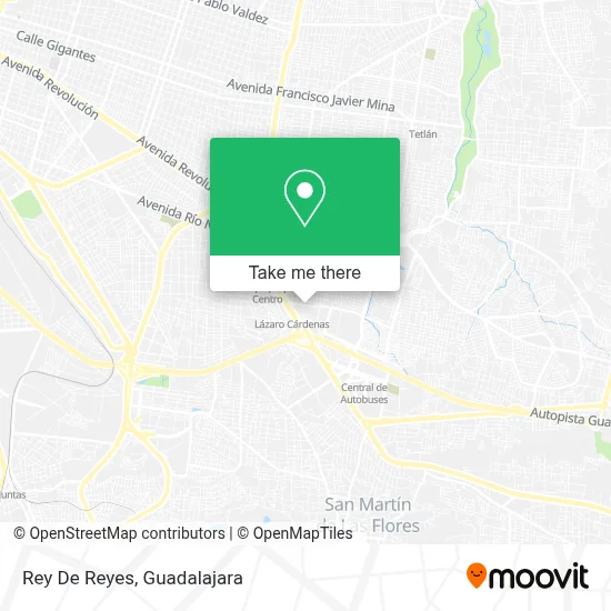 Rey De Reyes map