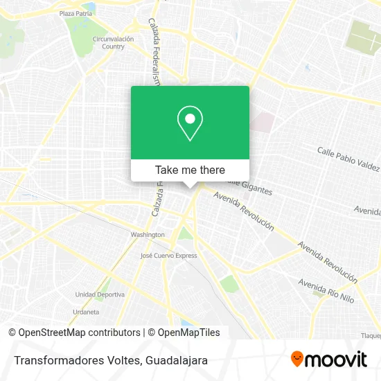 Transformadores Voltes map