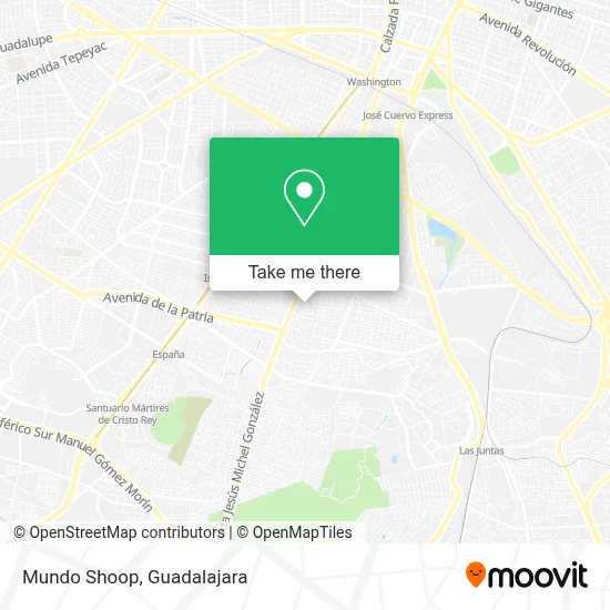 Mundo Shoop map