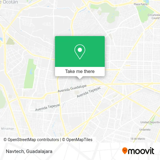 Navtech map