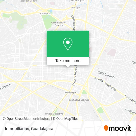 Inmobiliarias map