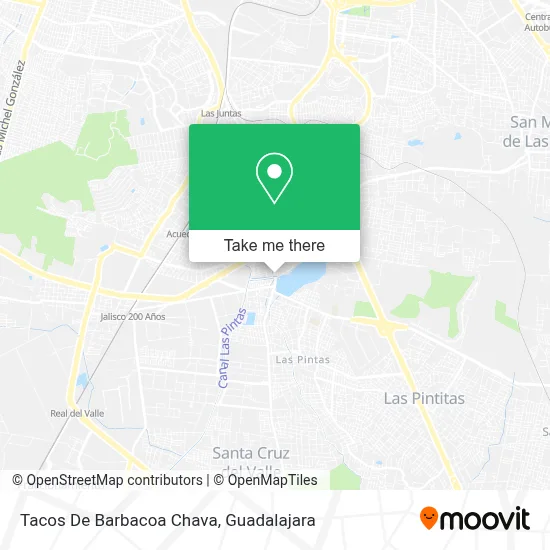 Tacos De Barbacoa Chava map