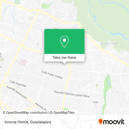 Innova Home map