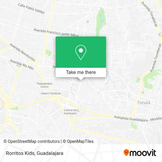 Rorritos Kids map