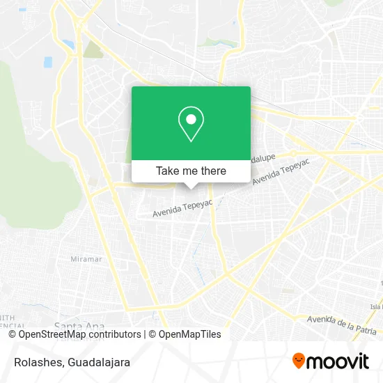 Rolashes map