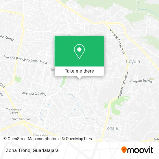 Zona Trend map