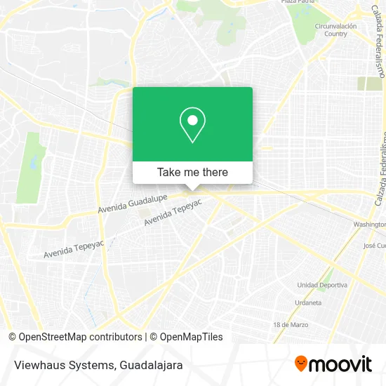 Viewhaus Systems map