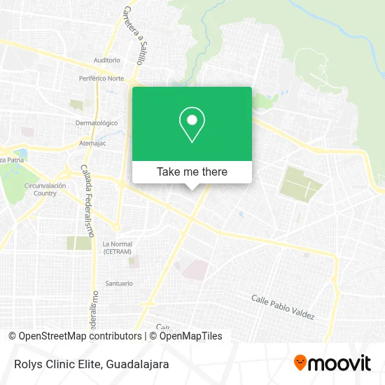 Rolys Clinic Elite map