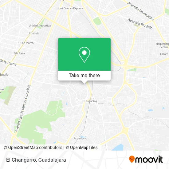 El Changarro map