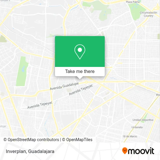 Inverplan map