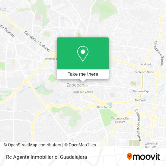 Rc Agente Inmobiliario map