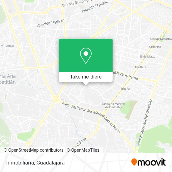 Inmobiliaria map