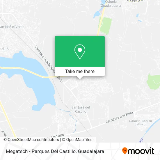 Megatech - Parques Del Castillo map