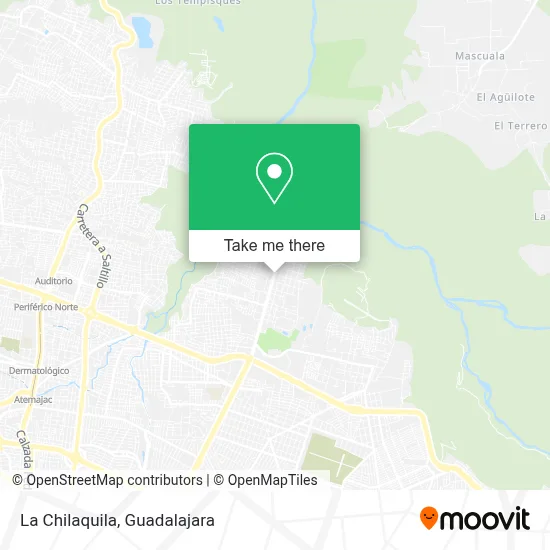 La Chilaquila map