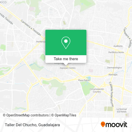 Taller Del Chucho map