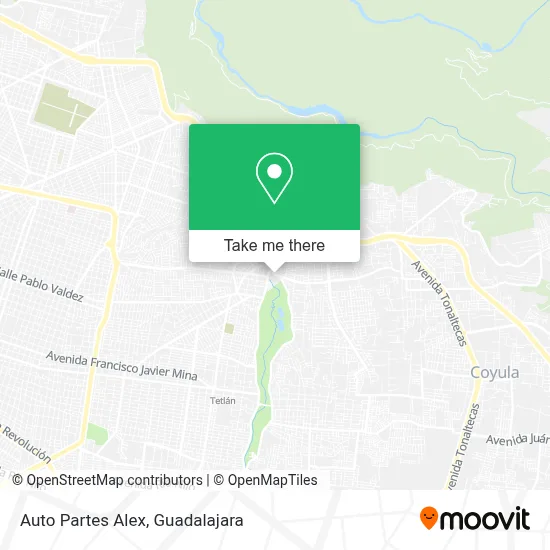 Auto Partes Alex map