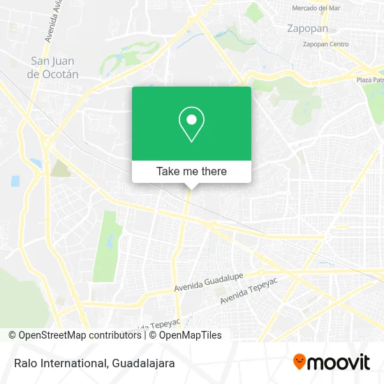 Ralo International map