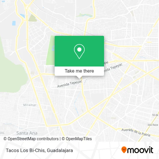Tacos Los Bi-Chis map