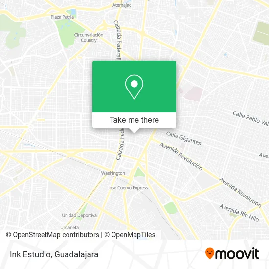 Ink Estudio map