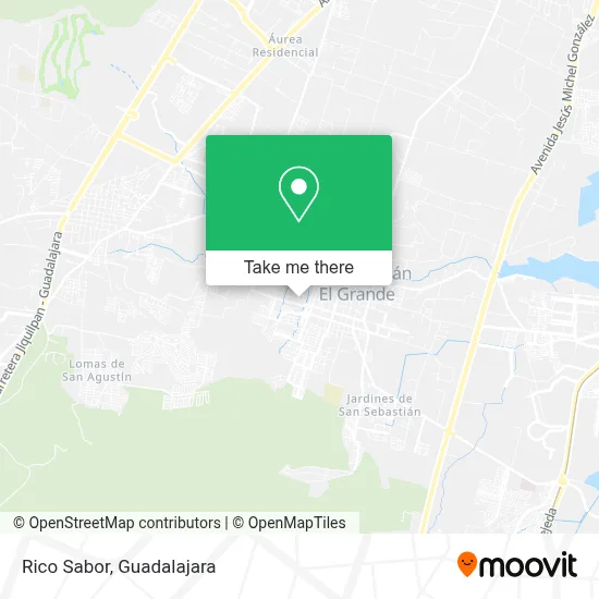 Rico Sabor map