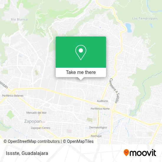 Issste map