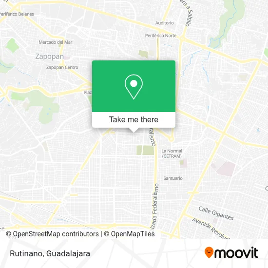 Rutinano map