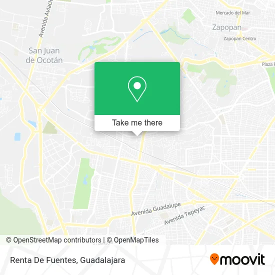 Renta De Fuentes map