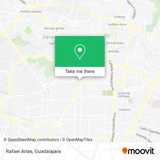 Rafael Arias map