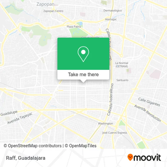 Raff map