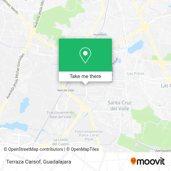 Terraza Carsof map