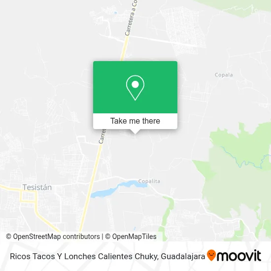 Ricos Tacos Y Lonches Calientes Chuky map