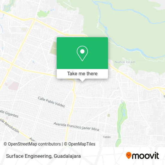 Surface Engineering map