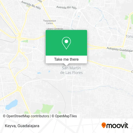 Keyva map