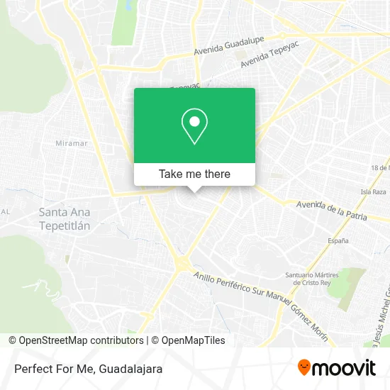 Perfect For Me map