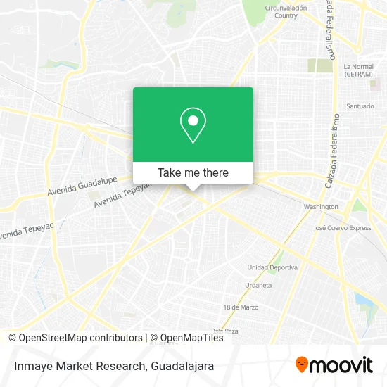 Inmaye Market Research map