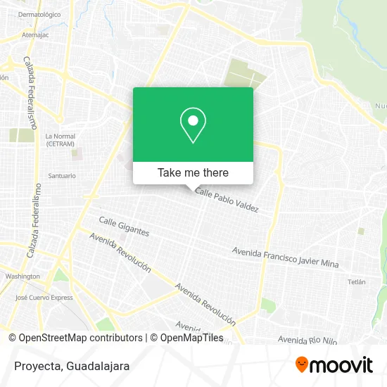 Proyecta map