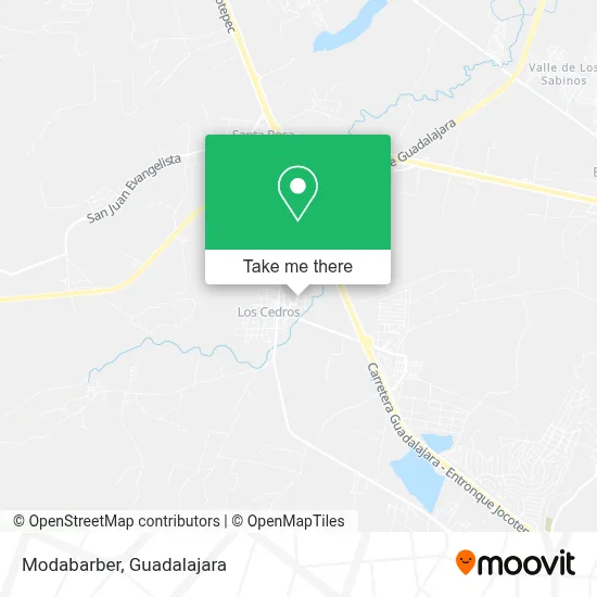 Modabarber map