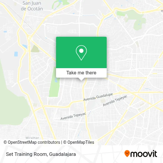 Set Training Room map
