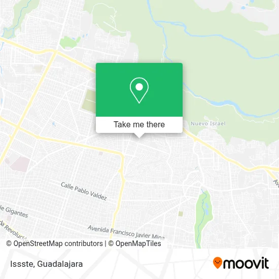 Issste map