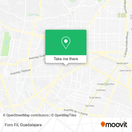 Foro Fil map