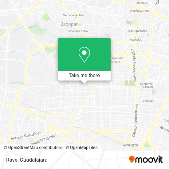 Rave map