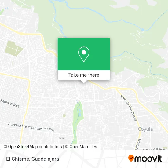 El Chisme map