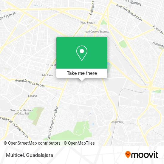 Multicel map