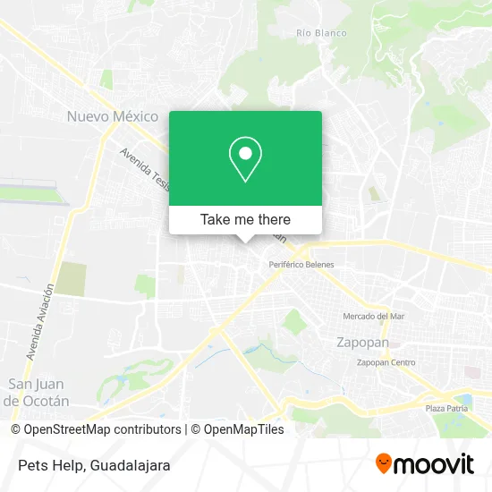 Pets Help map