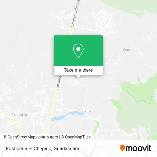 Rosticeria El Chepino map
