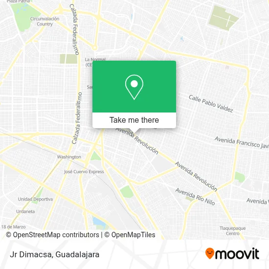 Jr Dimacsa map