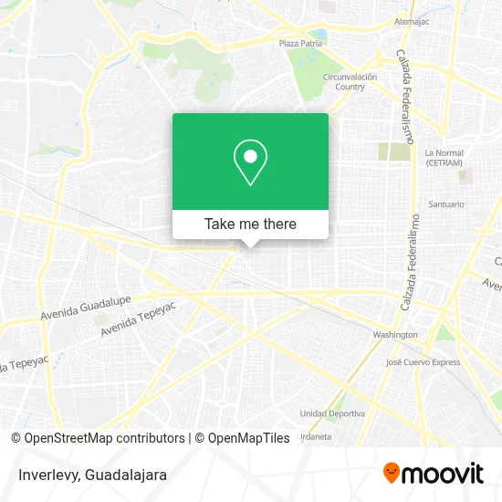 Inverlevy map
